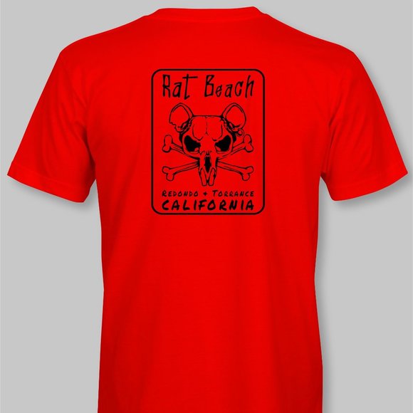 Rat Beach T-Shirt redondo torrance surf surfing california surfboard hermosa - Picture 10 of 11